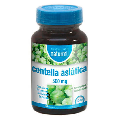 Naturmil Centella Asiática 500Mg 90 Comprimidos